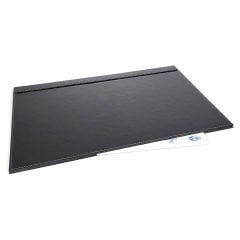 Prozenis Masaüstü Siyah Deri Kapaklı Tekli Masa Sümeni 49x36cm