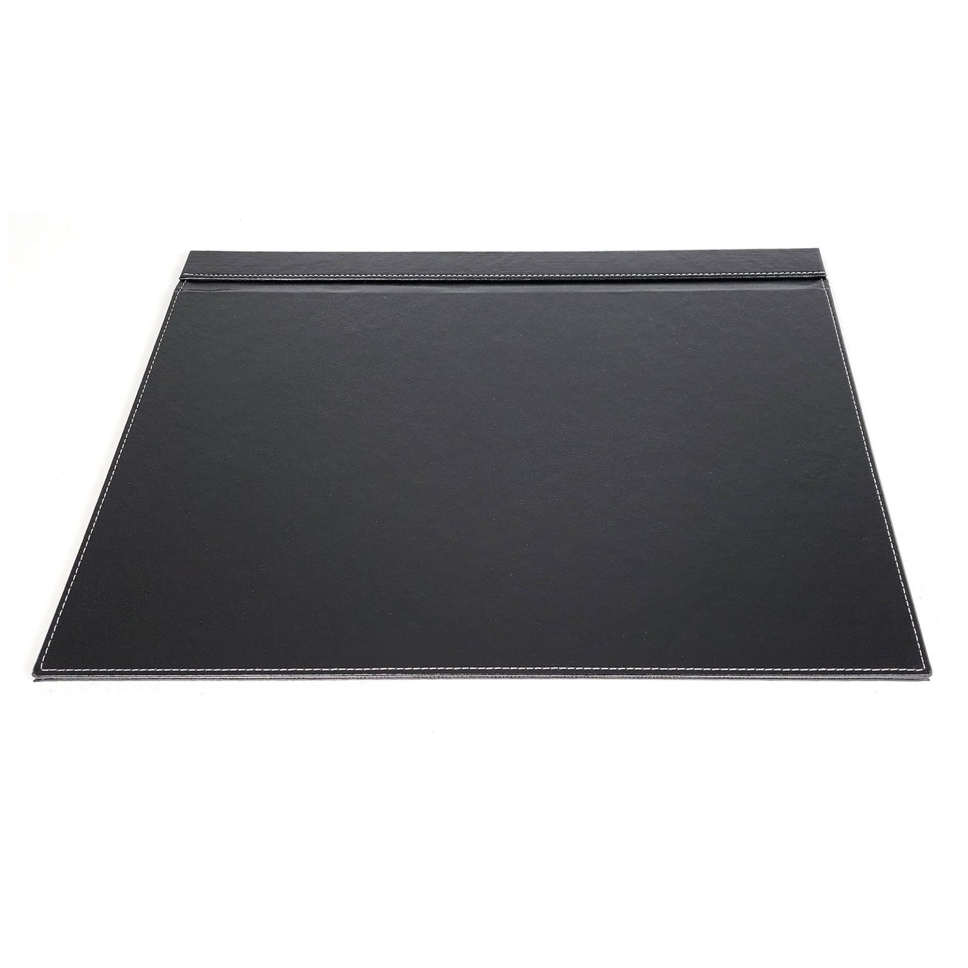 Prozenis Masaüstü Siyah Deri Kapaklı Tekli Masa Sümeni 49x36cm