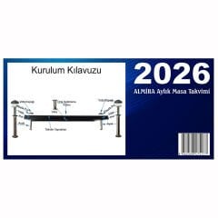 Prozenis 2026 Tarihli Almira Masa Takvimi Yaprakları