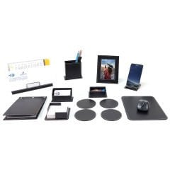 Prozenis PR3710 Masaüstü 10 Parça Kalemlik Notluk Organizer Ofis Seti