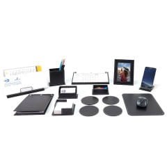 Prozenis PR3711 Masaüstü Full Takım 11 Parça Kalemlik Notluk Organizer Ofis Seti