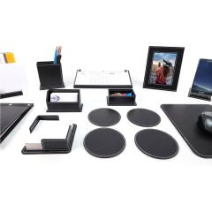 Prozenis PR3711 Masaüstü Full Takım 11 Parça Kalemlik Notluk Organizer Ofis Seti