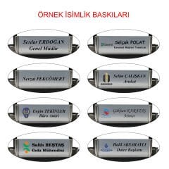 Prozenis Galata 11 Parça Masa İsimlikli Siyah Deri Sümen Takımı