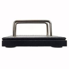 Prozenis PR4279 Siyah Lüks Ofis Masaüstü Kartvizitlik Ahşap-Deri Tabanlı