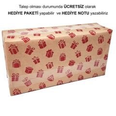 Nevila Antrasit Renk Lüks Krom Detaylı Masa İsimliği Kalemlik Notluk Seti